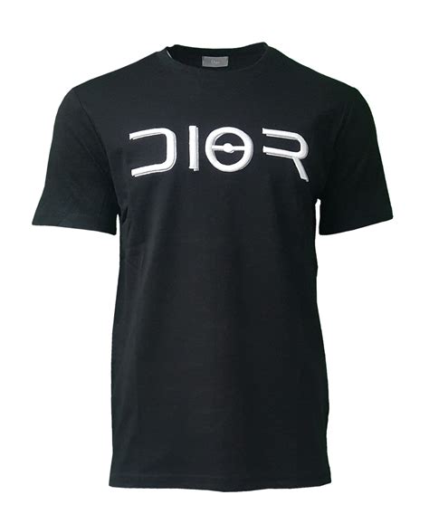 christian dior t shirt black|Dior polo shirts for men.